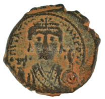 Bizánci Birodalom / Antiochia / II. Tiberius 578-582. 1/2 Follis Bronz (6,43g) T:VF Byzantine Empire / Antioch / Tiberiu - Non Classés