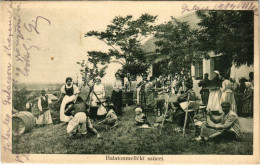 T2 1904 Balatonmelléki Szüret, Bográcsozás. Mérei Ignác 249/1905. - Zonder Classificatie