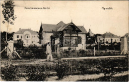 * T2/T3 1919 Balatonszemes-fürdő, Nyaralók. Tényi Kálmán Kiadása (fl) - Unclassified