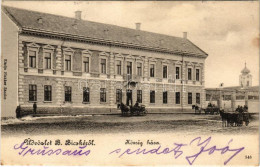 T2/T3 1902 Bicske, Községháza. Flakker Sándor Kiadása (fl) - Zonder Classificatie