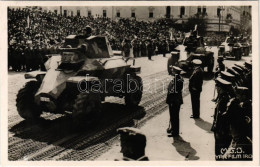 ** T1 1940 Kolozsvár, Cluj; Bevonulás, Harckocsik / Entry Of The Hungarian Troops, Tanks - Unclassified