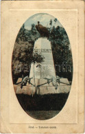 T3/T4 1916 Zilah, Zalau; Tuhutum Emlék. Seres Samu Kiadása / Monument (ázott / Wet Damage) - Unclassified