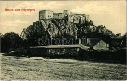 ** T2/T3 Beckó, Beczkó, Beckov; Vár A Vág Völgyében. W.L. Bp. 25478 G / Hrad / Castle In The Vah Valley (EK) - Ohne Zuordnung