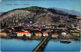 ** T2/T3 Shkoder, Shkodra, Skadar, Skodra, Scutari, Skutari; General View, Bridge (EK) - Non Classificati