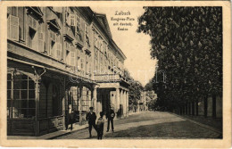 T2/T3 1917 Ljubljana, Laibach; Kongress-Platz Mit Deutsch. Kasino / German Casino (EK) - Non Classés