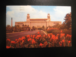 PALM BEACH Florida Breakers Hotel Cancel 1966 To Sweden Postcard USA - Palm Beach