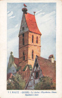 ILLUSTRATEUR SIGNE  - J Waltz - (Hansi) - Le Clocher D'Eguisheim Alsace  - Carte Postale  Ancienne - Hansi
