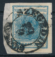 1850 9kr HP II Kiemelt Középrésszel "SZEGEDIN" - Autres & Non Classés