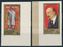 ** 1970 Vlagyimir Iljics Lenin (II.) ívsarki Vágott Sor - Autres & Non Classés