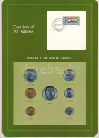 Dél-Afrika 1985-1986. 1c-1R (7xklf), "Coin Sets Of All Nations" Forgalmi Szett Felbélyegzett Kartonlapon T:UNC South Afr - Ohne Zuordnung