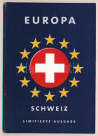 Svájc 2000-2006. 1r-5Fr (8xklf) Forgalmi összeállítás "Európa" Dísztokban T:PP Switzerland 2000-2006. 1 Rappen - 5 Franc - Ohne Zuordnung