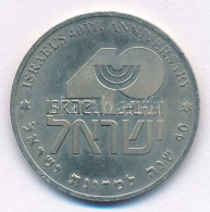 Izrael 1989. "Izrael 40. évfordulója" Kétoldalas Cu-Ni Emlékérem (24mm) T:1- Kis Patina Israel 1989. "Israel's 40th Anni - Zonder Classificatie