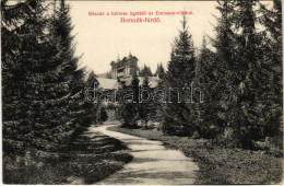 T2/T3 1913 Borszék, Borsec; Részlet A Hármas Ligetből Az Emmaus Villával / Villa, Spa (EK) - Unclassified