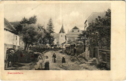 * T3 Csernátfalu, Cernat, Cernatul (Négyfalu, Sacele); Utca, Templom / Street View, Church (fa) - Unclassified