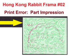 Hong Kong China ATM Stamps / 1987 / Zodiac Rabbit 02 / Error Print MNH Frama Nagler Klussendorf CVP Automatenmarken - Automatenmarken