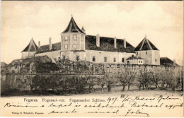 T2/T3 1907 Fogaras, Fagaras; Vár. D. Thierfeld Kiadása / Fogarascher Schloss / Castle (EK) - Unclassified