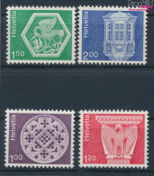 Schweiz 1035v-1038v (kompl.Ausgabe) Postfrisch 1974 Kunsthandwerk (10194169 - Unused Stamps