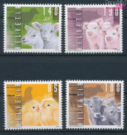 Schweiz 2309-2312 (kompl.Ausg.) Postfrisch 2013 Tiere (10194230 - Neufs