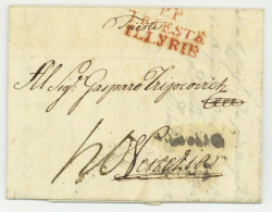  P.P. TRIESTE ILLYRIE Departement Conquis 1810 - 1792-1815: Dipartimenti Conquistati