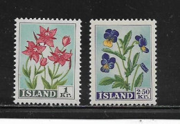 ISLANDE ( EUIS - 629 )   1958   N° YVERT ET TELLIER     N°  281/282   N** - Neufs