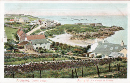 ALDERNEY- Crabby Village:-:AURIGNY- Le Village De Crabby (pub. Peacock Autochrom)-early Colour Postcard With V.G. Detail - Alderney