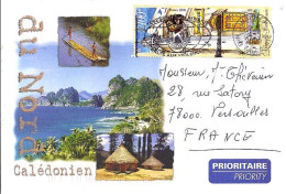 Nlle CALEDONIE N° 812 S/L. DE NOUMEA/4.5.00 POUR LA FRANCE - Lettres & Documents