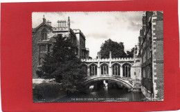 ANGLETERRE-----CAMBRIDGE--the Bridge Of Sighs ST. John's College---voir 2 Scans - Cambridge