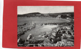 ANGLETERRE--HARBOURG &SOUTH BAY FROM CASTLE WALLS SCARBOROUCH--voir 2 Scans - Scarborough
