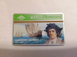 UK - Great Britain - BT - Christoph Columbus - Kolumbus - Ship - 5 Units - Mint - Limited Edition - 305G - BT Overseas Issues