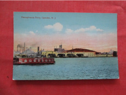 Pennsylvania Ferry.  Camden New Jersey  Ref 6219 - Camden