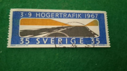 İSVEÇ-1950-60        35ÖRE   USED - Gebraucht