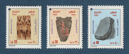 Egypt - 2022 - NEW - Definitive - Menkaura Triad - Narmer Palette - Rosetta Stone - MNH** - Ungebraucht