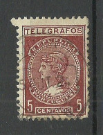 PORTUGAL O 1922 Telegrafos Telegraph 5 Cts. O - Used Stamps