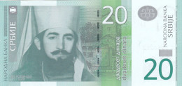 Serbie - Billet De 20 Dinara - 2013 - Petar II Petrovic Njegos - P55b - Neuf - Serbie