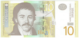 Serbie - Billet De 10 Dinara - Vuk Stefabovic Karadzic - 2006 - P46a - Neuf - Serbien