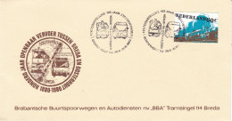 Netherlands Nederland Pays Bays 100 Year Tram/bus Breda Oosterhout 1980 - Tram