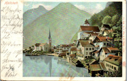 44482 - Oberösterreich - Hallstatt , Panorama , Teilansicht - Gelaufen 1902 - Hallstatt