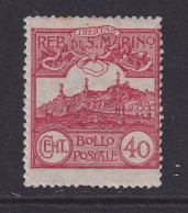 San Marino, Scott 59, MHR - Unused Stamps
