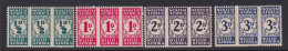 South Africa, Scott J30-J33 (SG D30-D33), MNH - Timbres-taxe