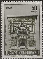 TURKEY 1968 Historic Buildings - 50k. Karatay University, Konya MNG - Ungebraucht