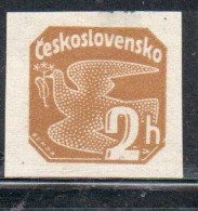 CZECH CECA CZECHOSLOVAKIA CESKA CECOSLOVACCHIA 1937 NEWSPAPER STAMP CARRIER PIGEON 2h MH - Timbres Pour Journaux