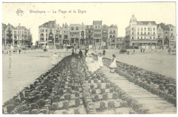 Wenduyne -- La Plage Et La Digue.    (2 Scans) - Wenduine