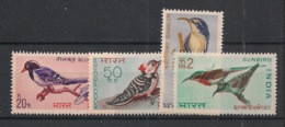 INDIA - 1968 - N°Yv. 263 à 266 - Oiseaux / Birds - Neuf Luxe ** / MNH / Postfrisch - Neufs