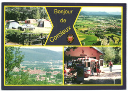 Bonjour De Corcieux - Camping De Coriceux - Vue Aérienne - Vue Générale - Camping Au Mica - Corcieux
