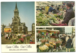 Saint-Gilles- Bruxelles - Marché Du Parvis Saint-Gilles - Eglise Saint-Gilles - St-Gillis - St-Gilles