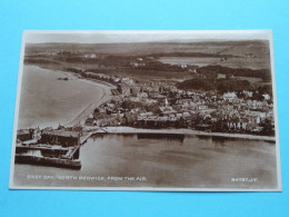 East Bay, NORTH BERWICK, From The Air ( Edit. : 84787.J.V. / Valentine's ) Anno 19?? ( Zie / Voir Scans ) ! - East Lothian