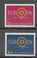 Nederland 1960.  Europa Mi 753-54  (**) - 1960