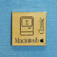 1 PIN'S //  ** MACINTOSH APPLE CLASSIC® ** - Informatique