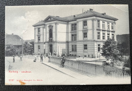 Aarberg - Schulhaus Belebt 1907 - Aarberg