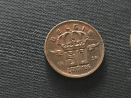 Münze Münzen Umlaufmünze Belgien 50 Cent 1958 Belgie - 50 Cent